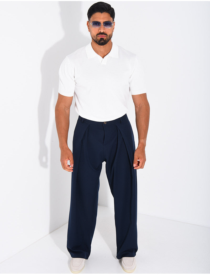 Pantalon coupe large
