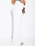 Pantalon de tailleur coupe droite