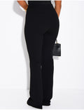 Pantalon de tailleur coupe droite