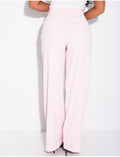 Pantalon de tailleur coupe droite