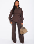 Pantalon de tailleur coupe droite