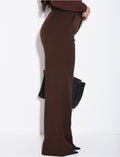 Pantalon de tailleur coupe droite