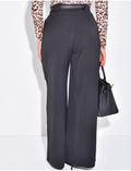 Pantalon de tailleur coupe large