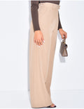 Pantalon de tailleur coupe large