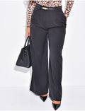Pantalon de tailleur coupe large