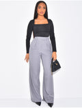 Pantalon de tailleur coupe large