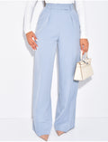 Pantalon de tailleur coupe large