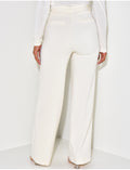 Pantalon de tailleur coupe droite