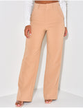 Pantalon de tailleur coupe droite