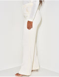 Pantalon de tailleur coupe droite