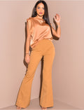 Pantalon de tailleur patte d'eph