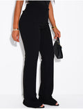 Pantalon de tailleur taille haute
