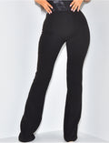 Pantalon de tailleur taille haute