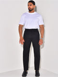 Pantalon effet lin