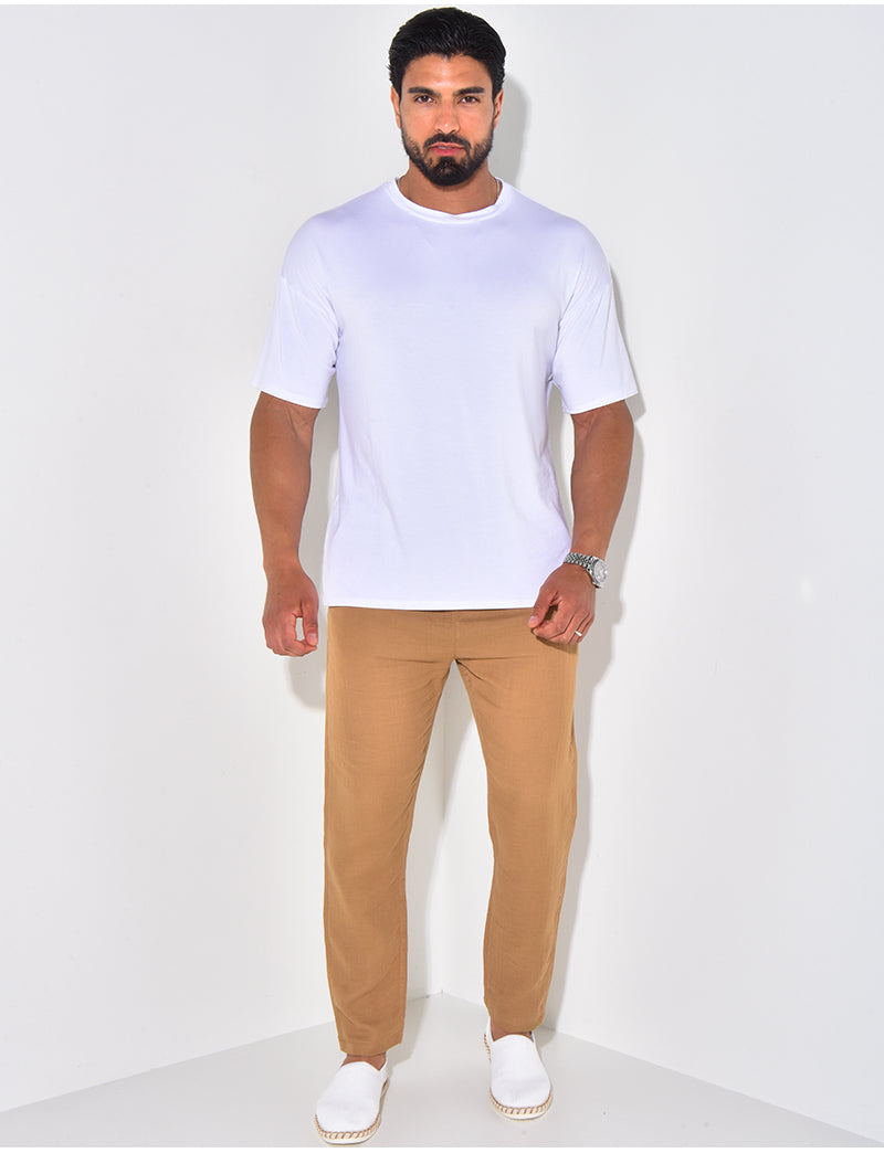 Pantalon en coton