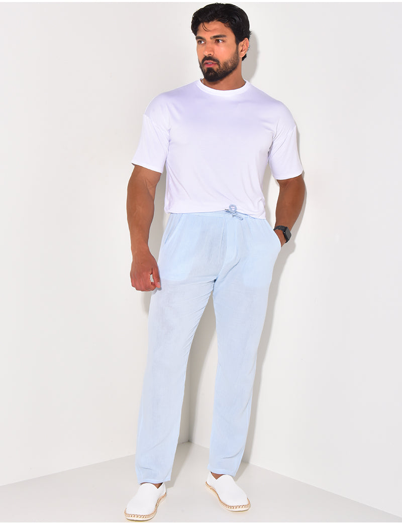 Pantalon en coton