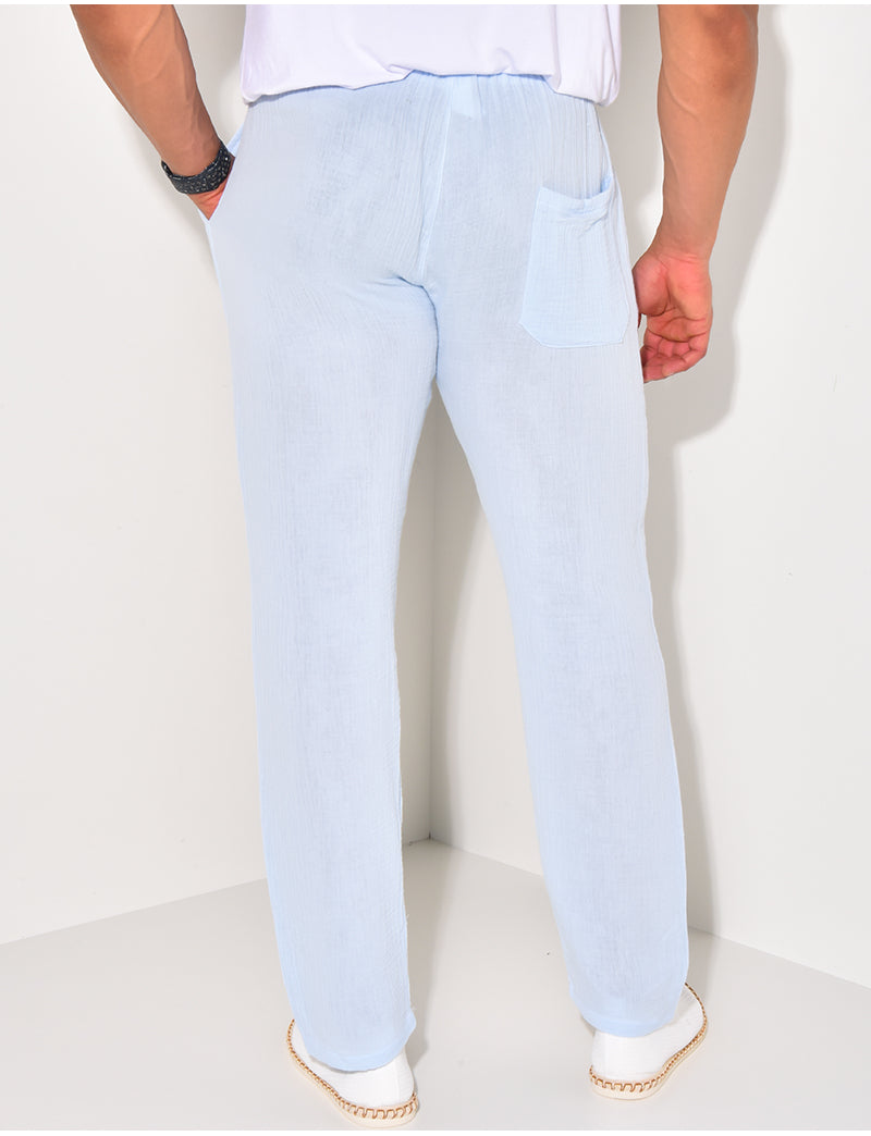 Pantalon en coton