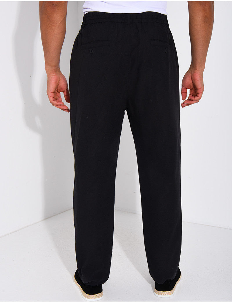 Pantalon en lin Homme