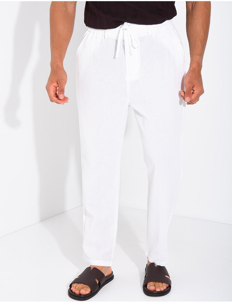 Pantalon en lin Homme
