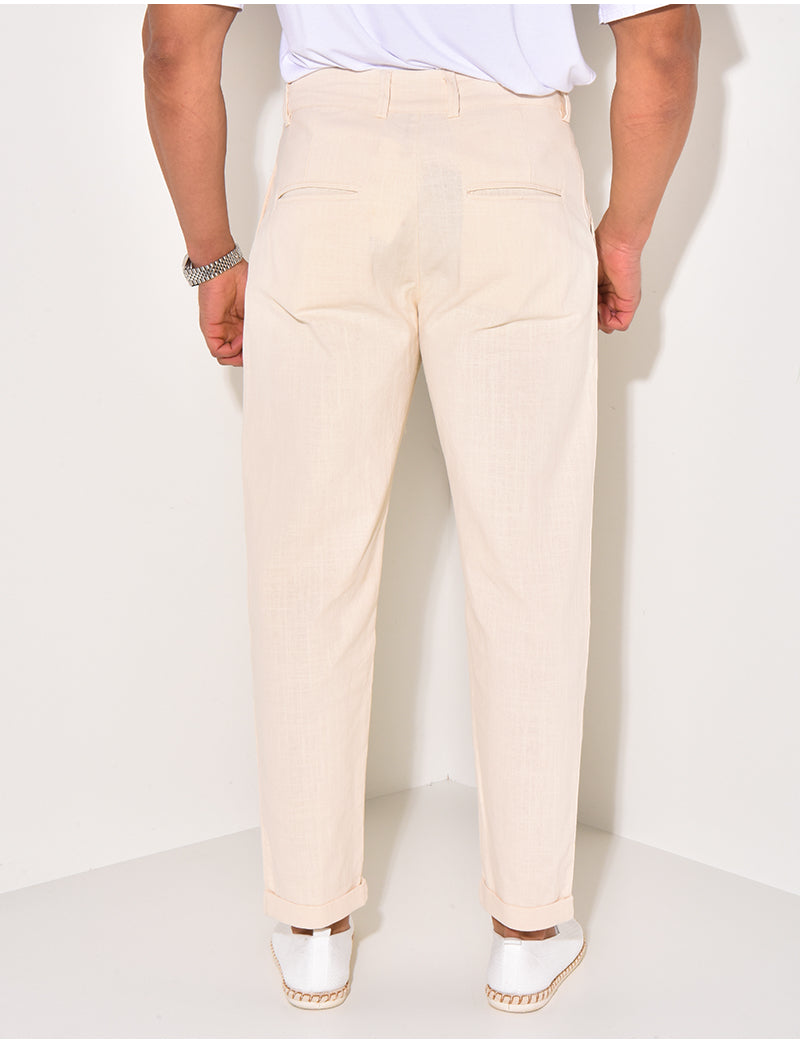 Pantalon en lin