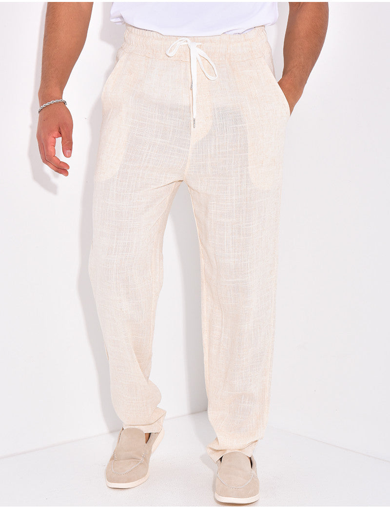 Pantalon en lin