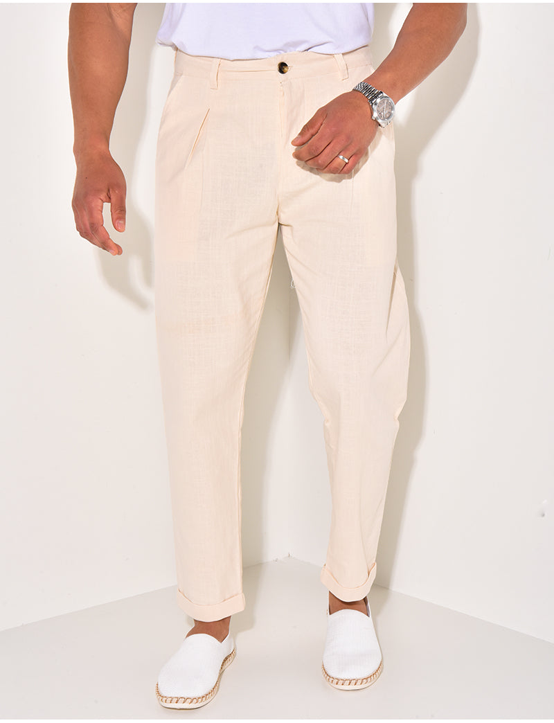 Pantalon en lin