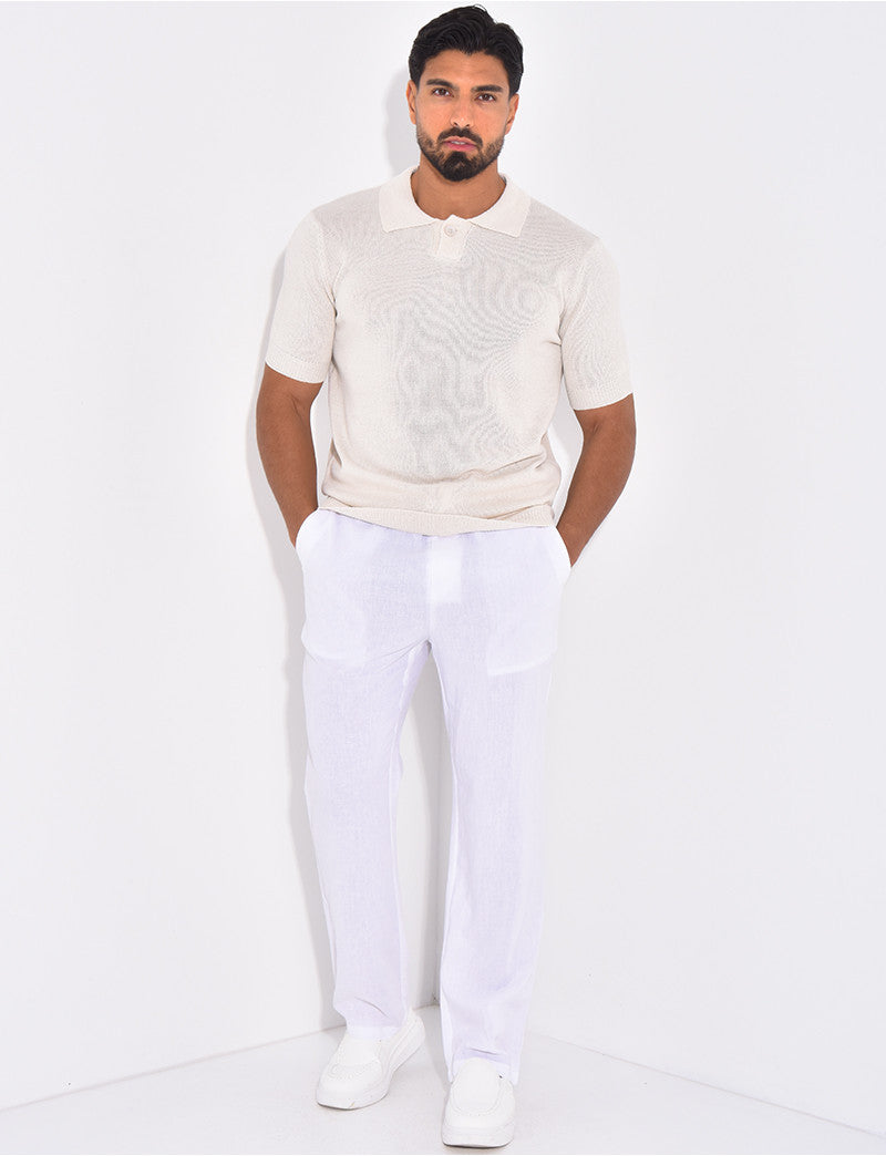 Pantalon en lin