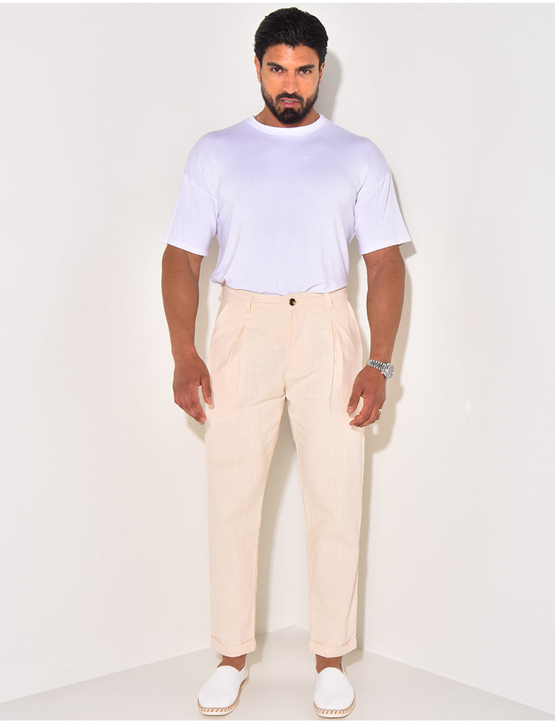Pantalon en lin