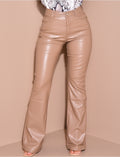 Pantalon en simili patte d'eph