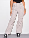 Pantalon fin large
