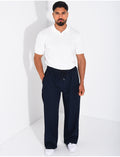 Pantalon large à taille élastique