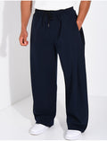 Pantalon large à taille élastique