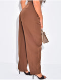 Pantalon de tailleur à coupe large