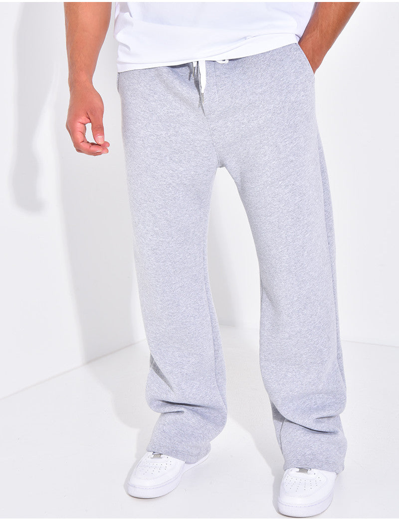 Pantalon molletonné uni