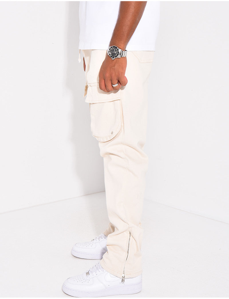 Jeans homme cargo