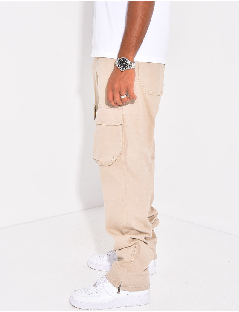 Jeans homme cargo