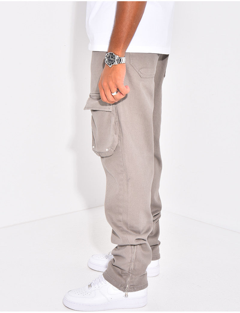Jeans homme cargo