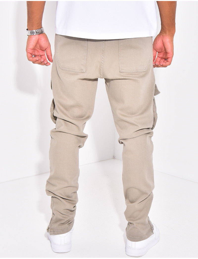 Jeans homme cargo