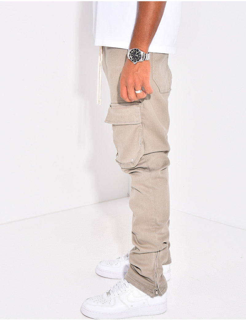 Jeans homme cargo