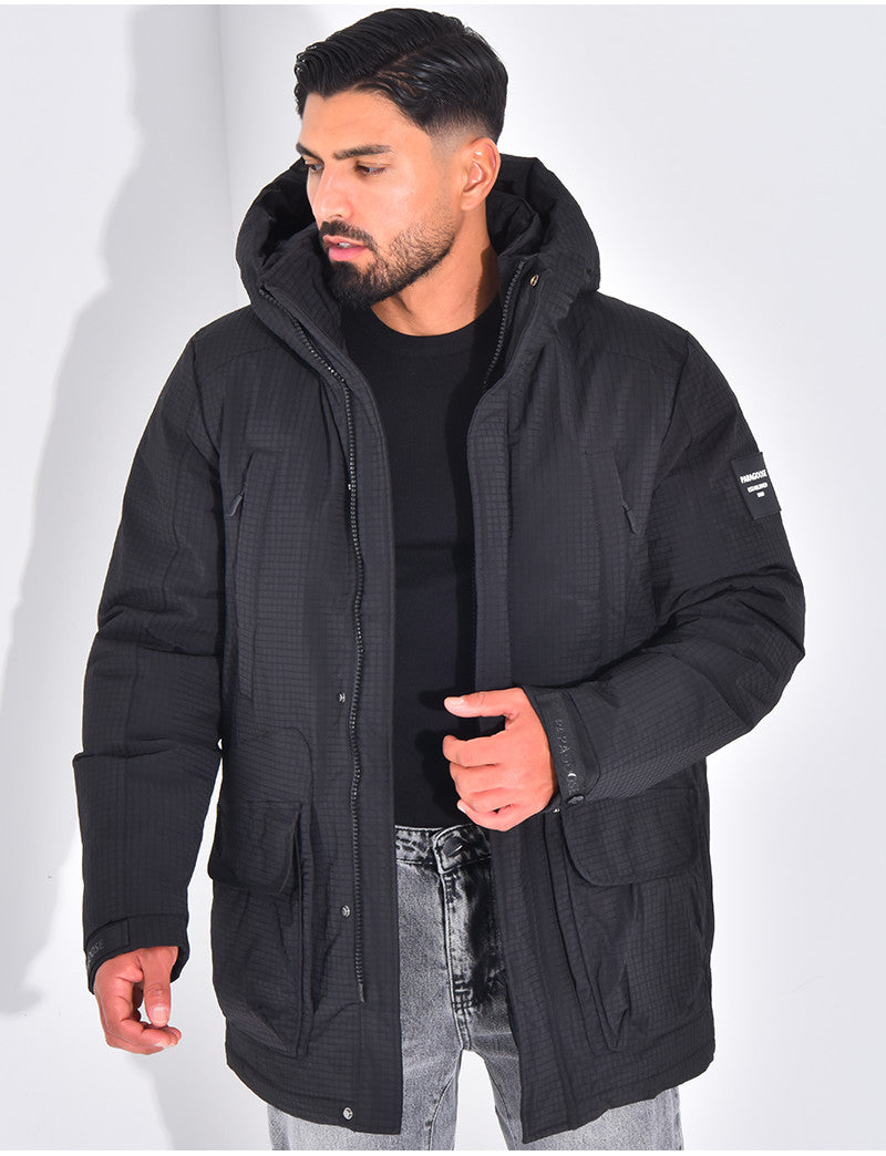 Parka texturée