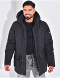 Parka texturée