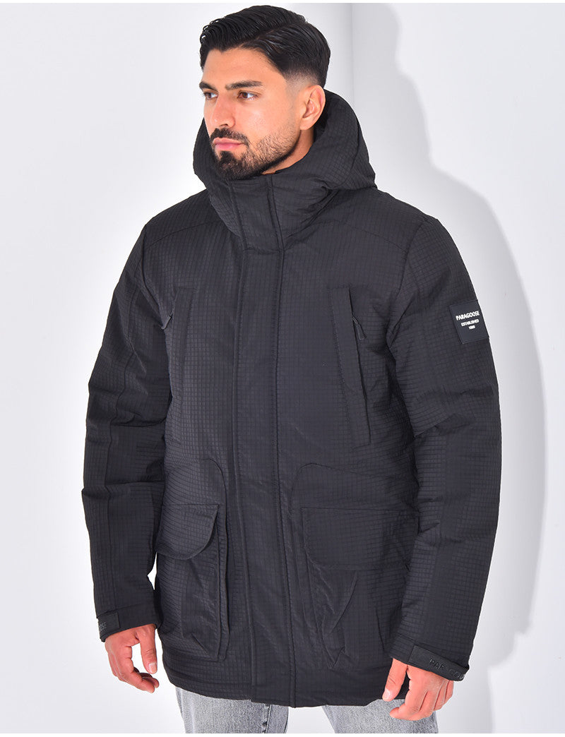 Parka texturée
