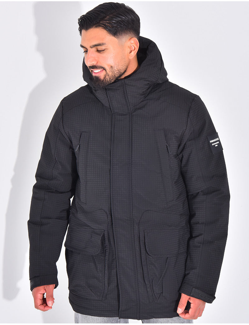 Parka texturée