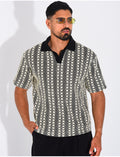 Polo à motifs