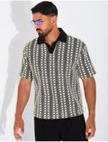 Polo à motifs