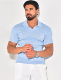 Polo côtelé cintré