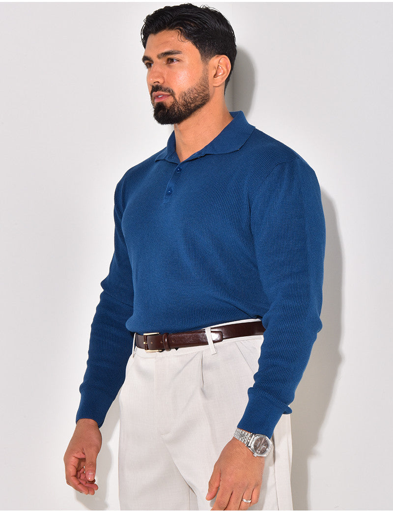 Polo côtelé