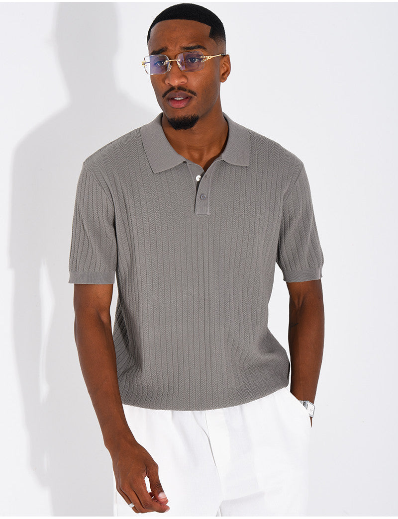 Polo côtelé