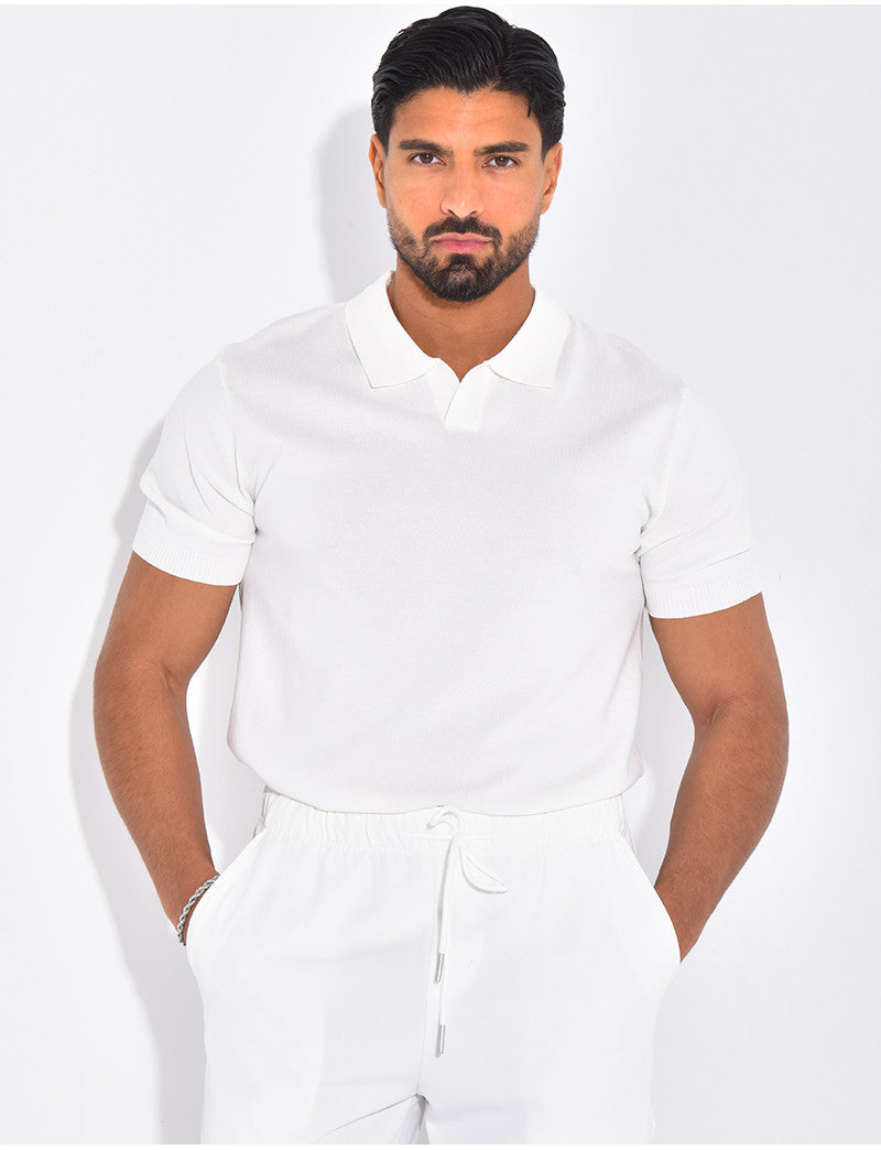 Polo côtelé