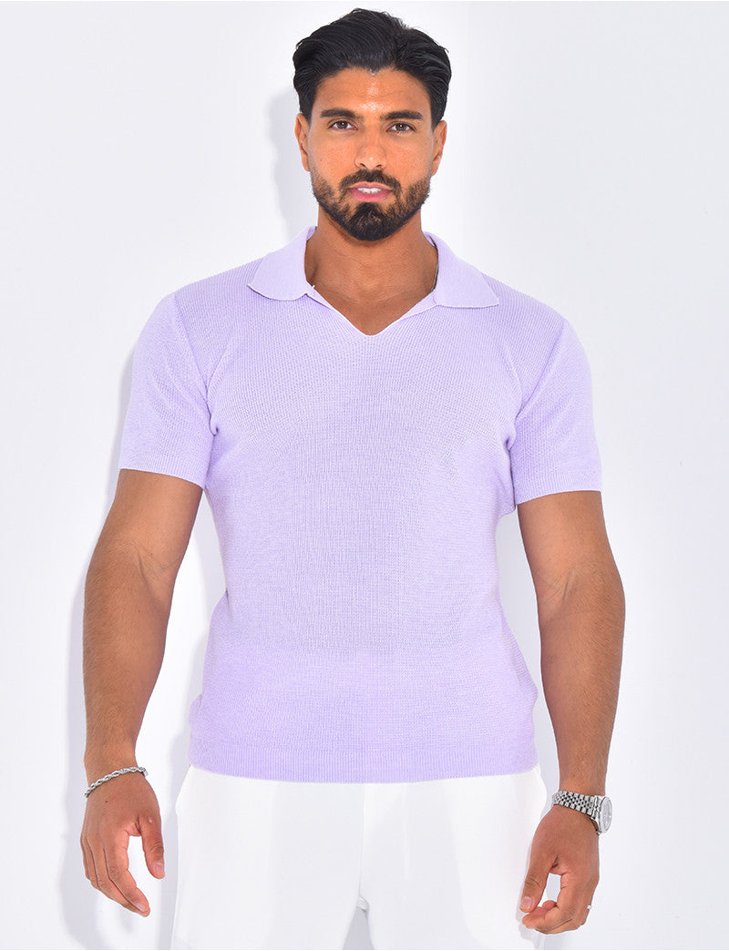Polo côtelé